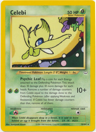 Celebi (16/64) [Neo Revelation Unlimited] | Tables and Towers