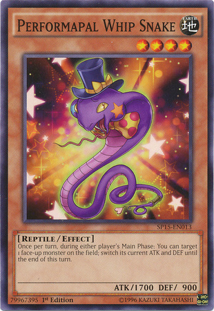 Performapal Whip Snake [SP15-EN013] Common | Tables and Towers