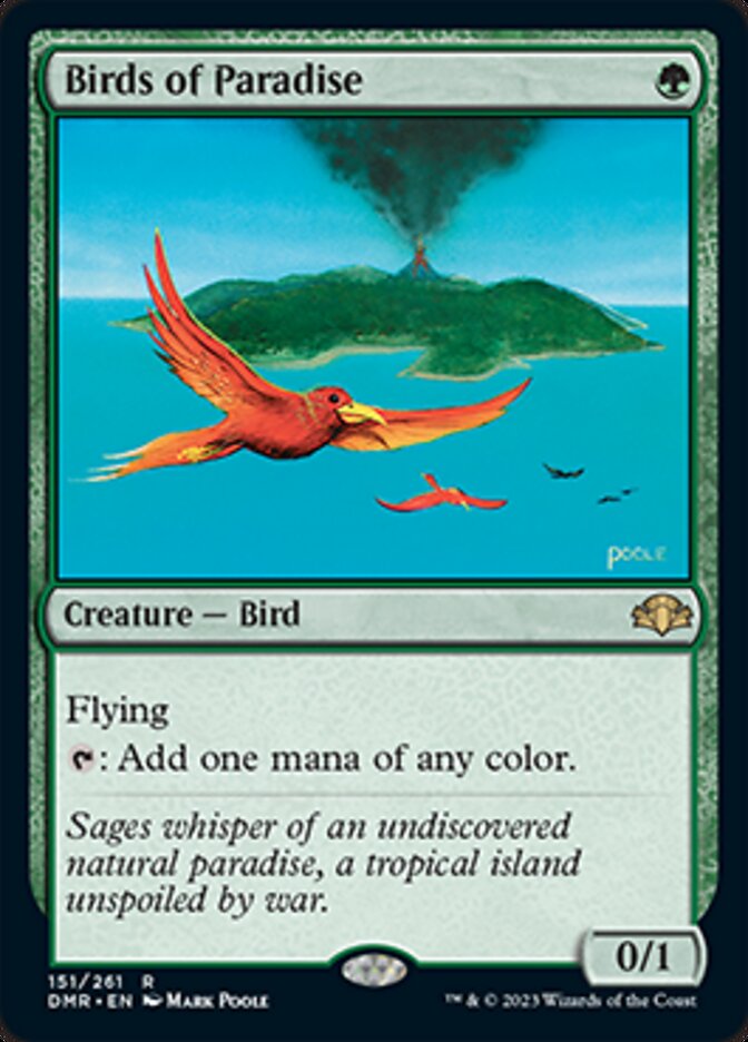 Birds of Paradise [Dominaria Remastered] | Tables and Towers