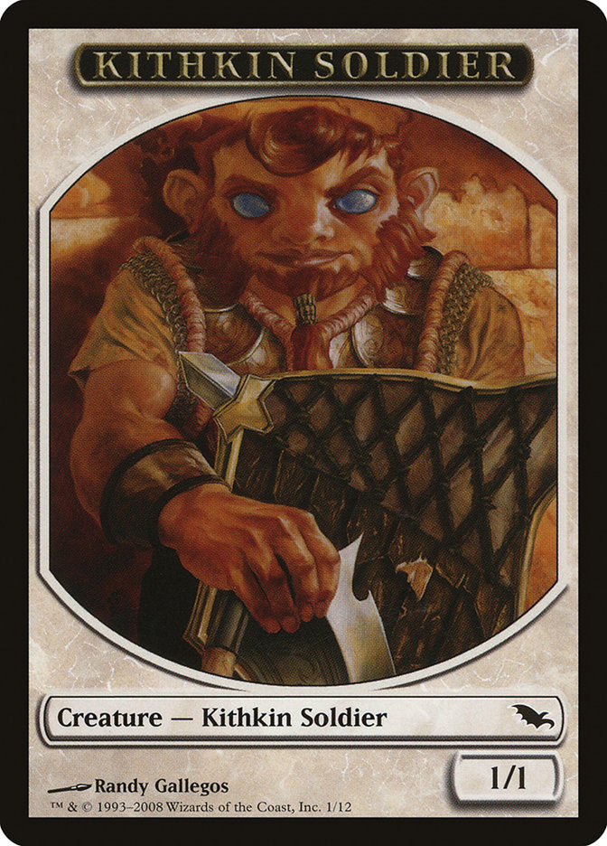 Kithkin Soldier Token [Shadowmoor Tokens] | Tables and Towers