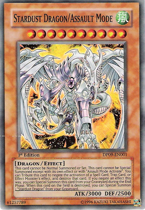 Stardust Dragon/Assault Mode [DP09-EN001] Super Rare | Tables and Towers