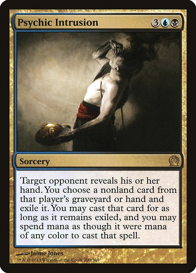 Psychic Intrusion [Theros] | Tables and Towers