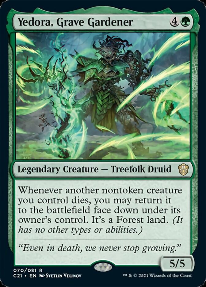 Yedora, Grave Gardener [Commander 2021] | Tables and Towers