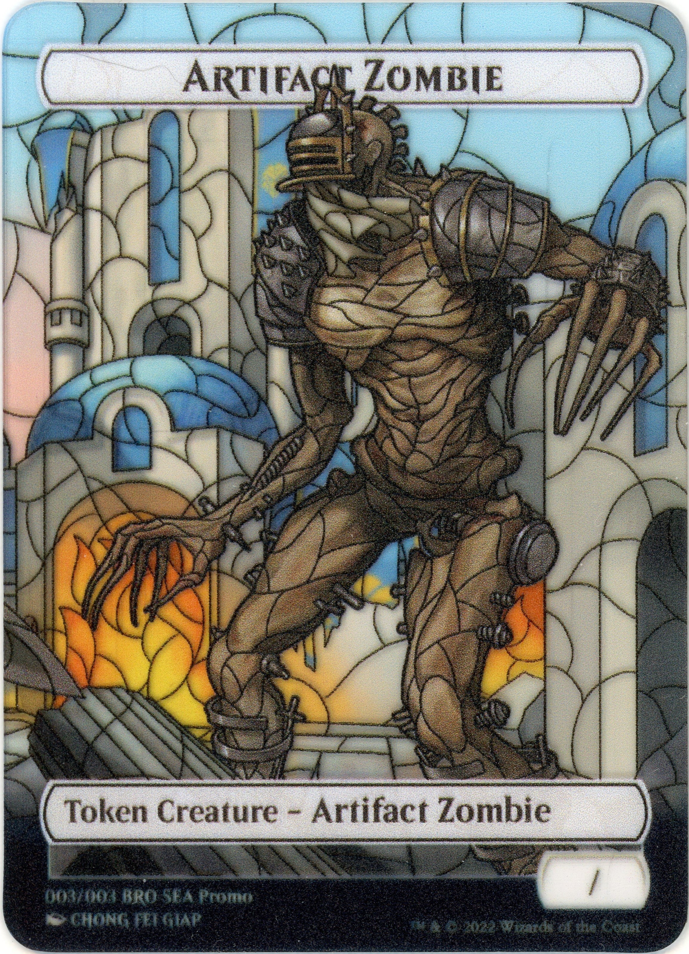 Artifact Zombie Token (SEA Exclusive) [The Brothers' War Tokens] | Tables and Towers