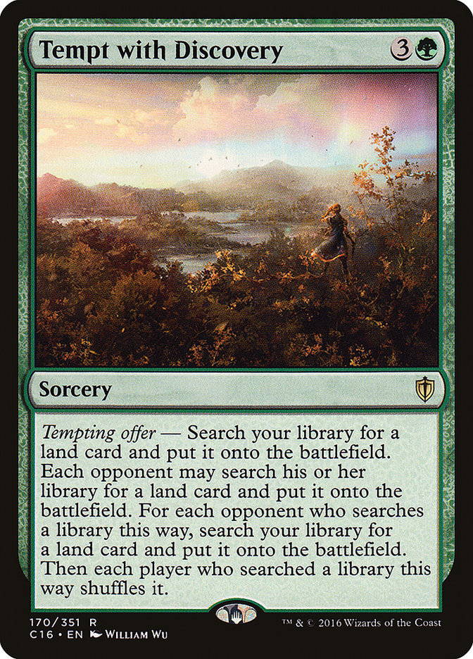 Tempt with Discovery [Commander 2016] | Tables and Towers