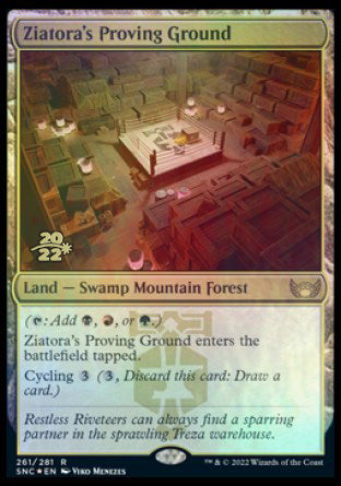 Ziatora's Proving Ground [Streets of New Capenna Prerelease Promos] | Tables and Towers