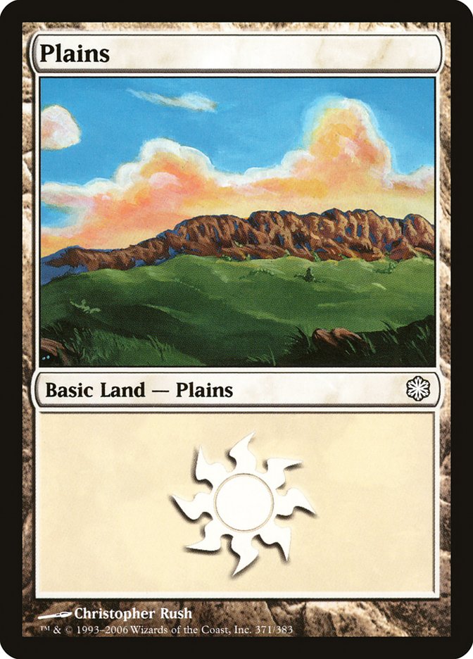 Plains (371) [Coldsnap Theme Decks] | Tables and Towers