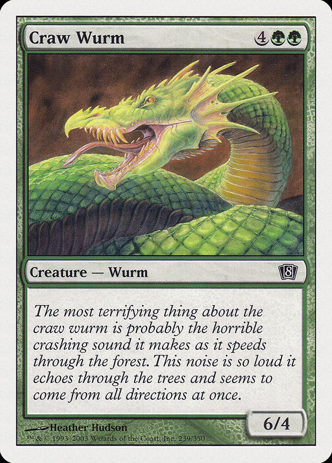 Craw Wurm [Eighth Edition] | Tables and Towers