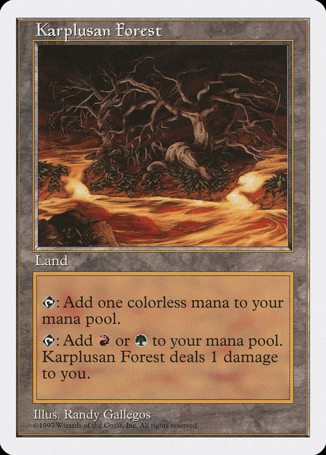 Karplusan Forest [Fifth Edition] | Tables and Towers