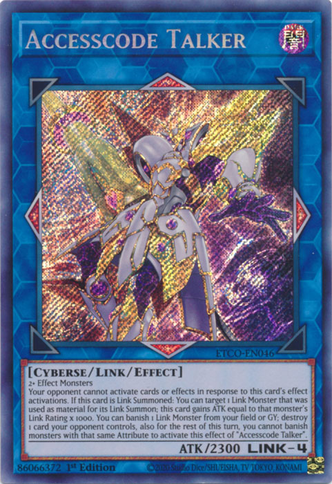 Accesscode Talker [ETCO-EN046] Secret Rare | Tables and Towers