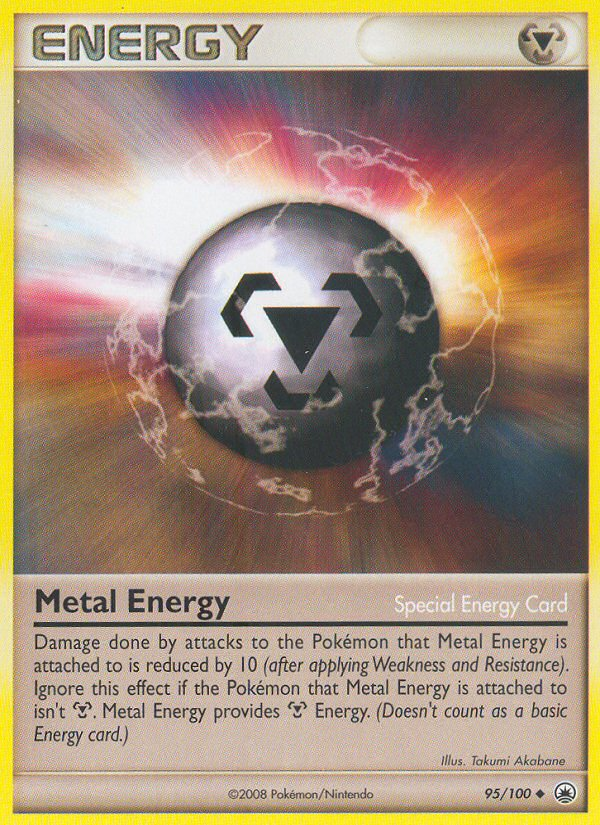 Metal Energy (95/100) [Diamond & Pearl: Majestic Dawn] | Tables and Towers