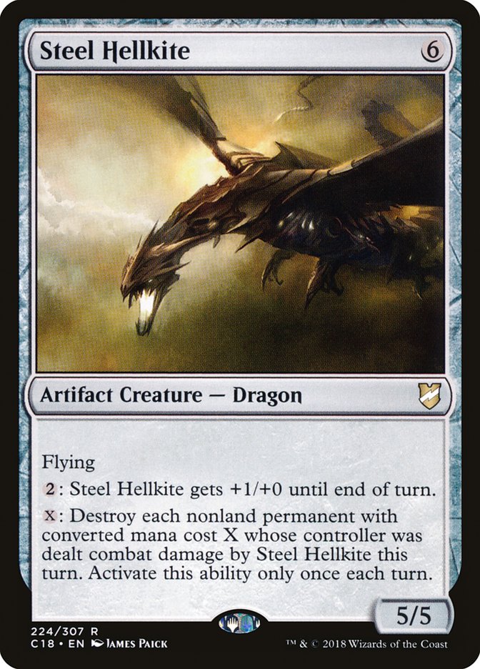 Steel Hellkite [Commander 2018] | Tables and Towers