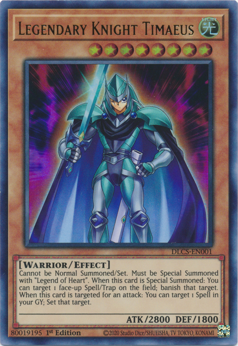 Legendary Knight Timaeus [DLCS-EN001] Ultra Rare | Tables and Towers