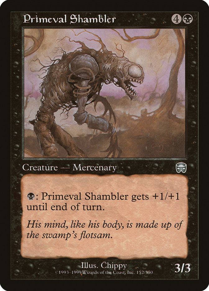 Primeval Shambler [Mercadian Masques] | Tables and Towers