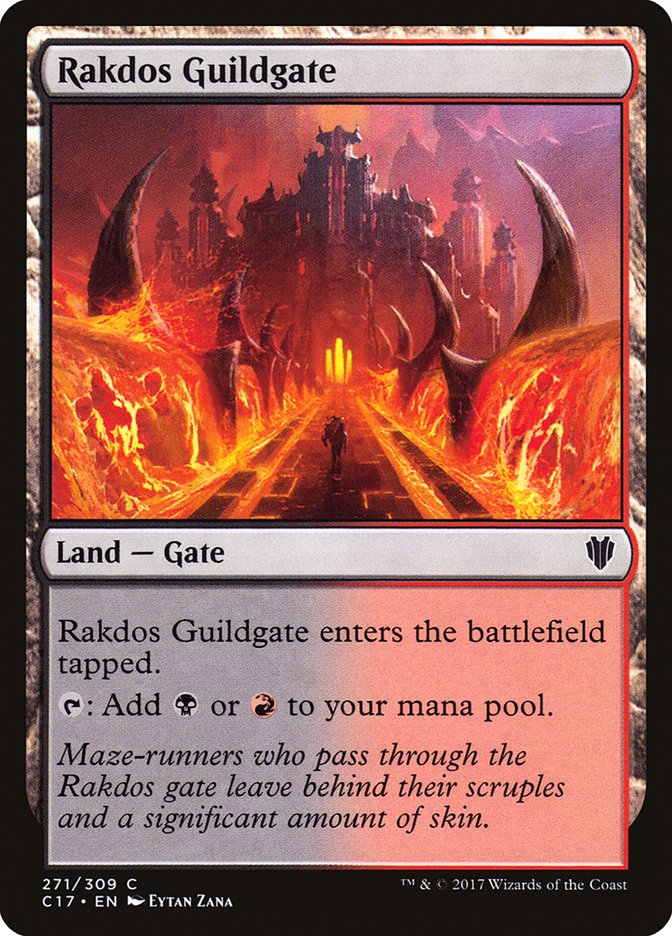 Rakdos Guildgate [Commander 2017] | Tables and Towers