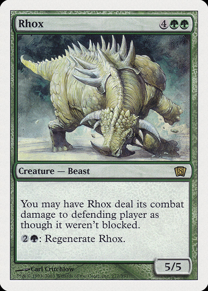 Rhox [Eighth Edition] | Tables and Towers