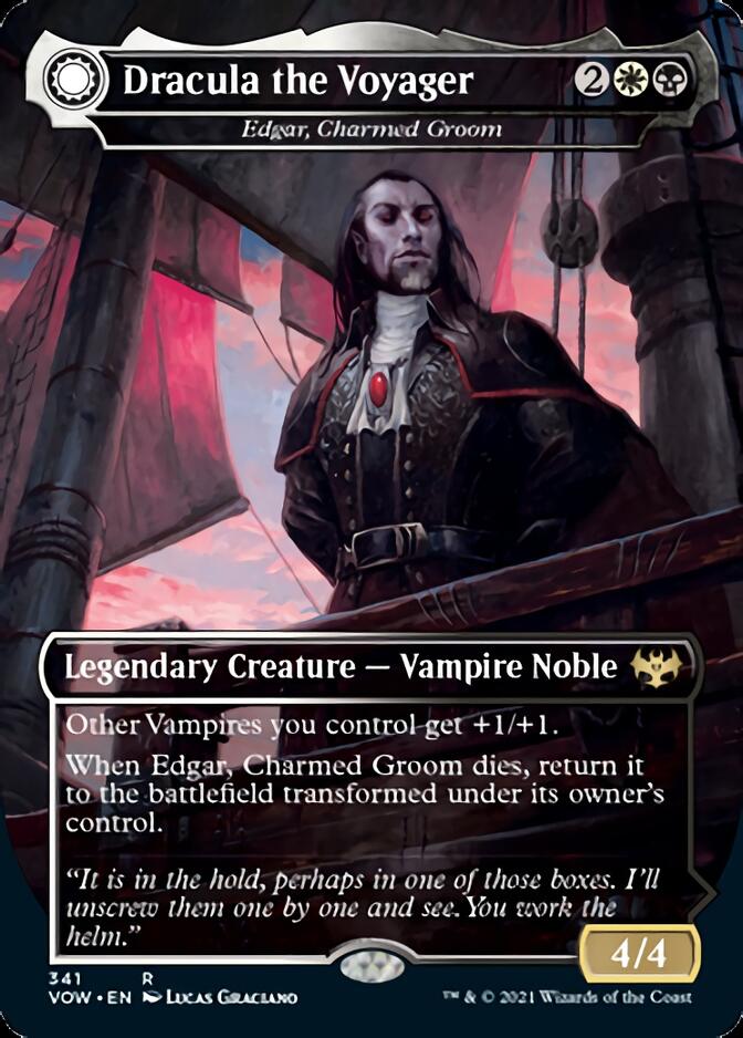 Edgar, Charmed Groom // Edgar Markov's Coffin - Dracula the Voyager // Casket of Native Earth [Innistrad: Crimson Vow] | Tables and Towers