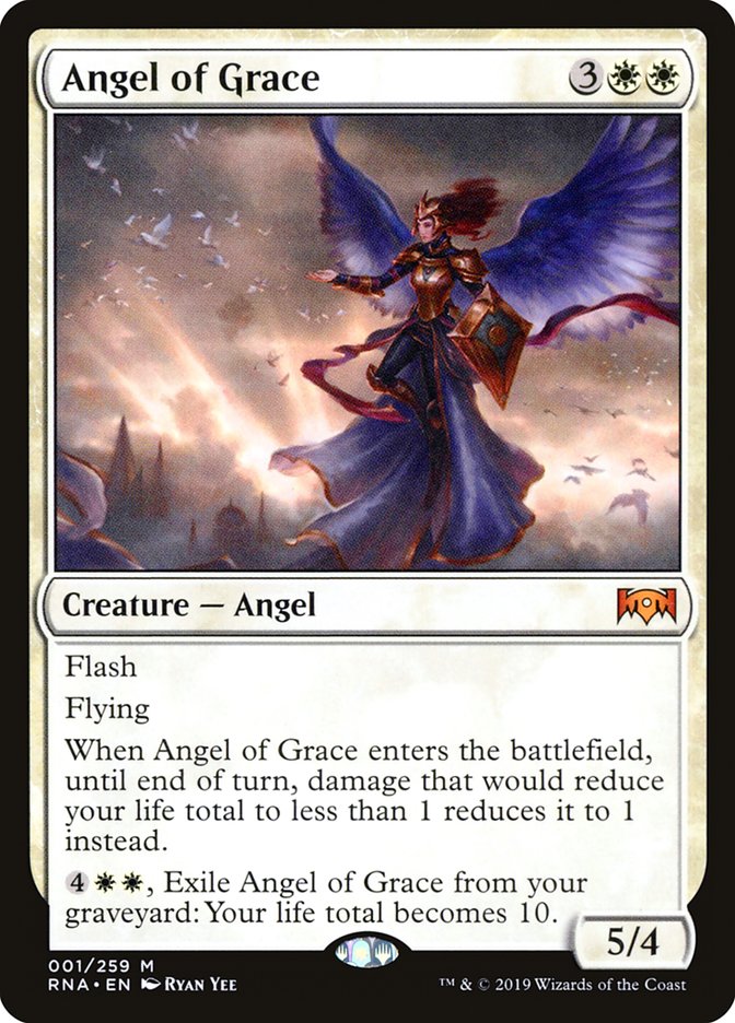 Angel of Grace [Ravnica Allegiance] | Tables and Towers