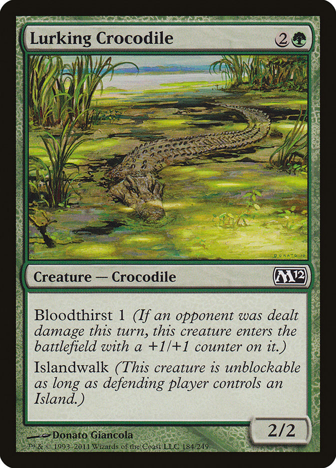 Lurking Crocodile [Magic 2012] | Tables and Towers