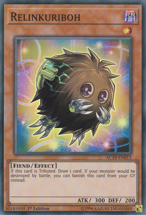 Relinkuriboh [AC19-EN013] Super Rare | Tables and Towers