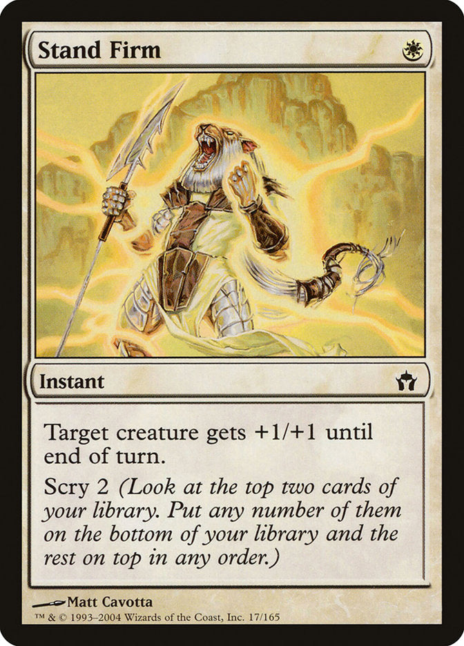 Stand Firm [Fifth Dawn] | Tables and Towers