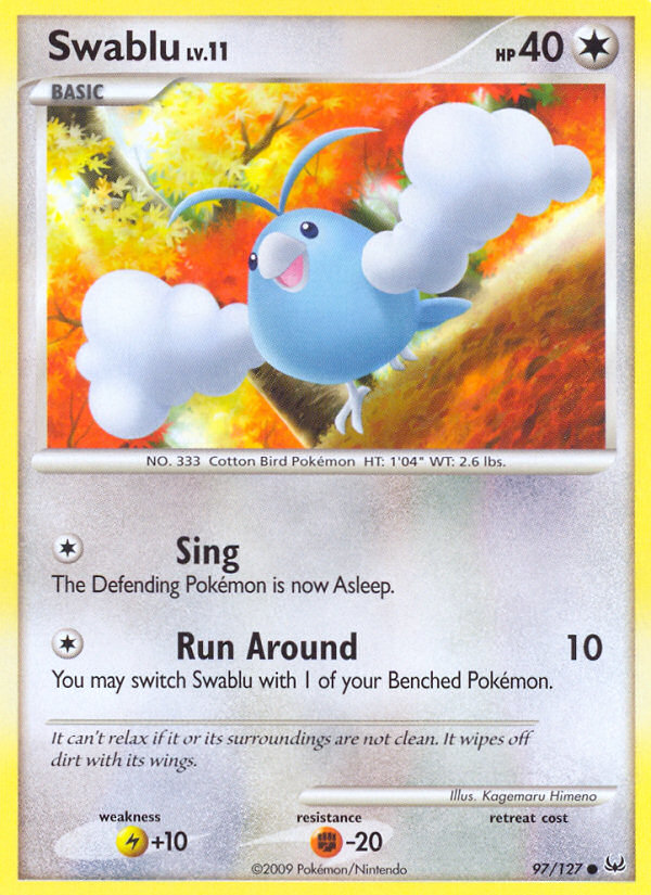 Swablu (97/127) [Platinum: Base Set] | Tables and Towers