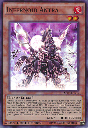 Infernoid Antra [SECE-ENS03] Super Rare | Tables and Towers