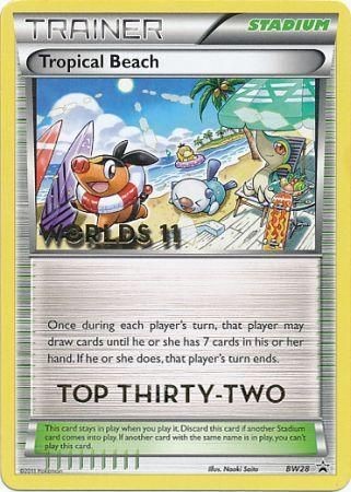 Tropical Beach (BW28) (Top 32) [Black & White: Black Star Promos] | Tables and Towers