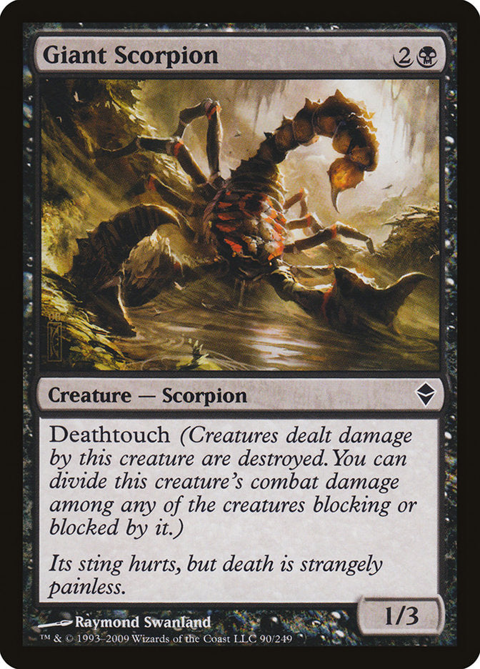 Giant Scorpion [Zendikar] | Tables and Towers