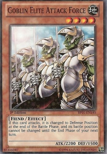 Goblin Elite Attack Force [BP01-EN140] Starfoil Rare | Tables and Towers