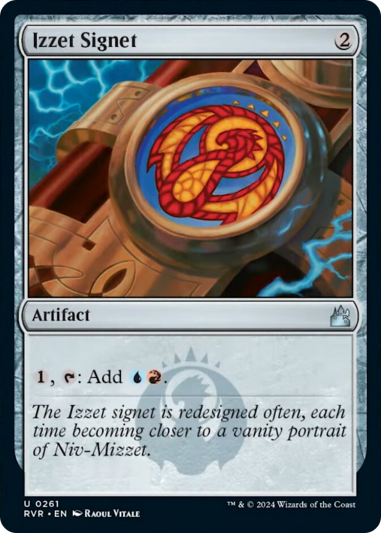 Izzet Signet [Ravnica Remastered] | Tables and Towers