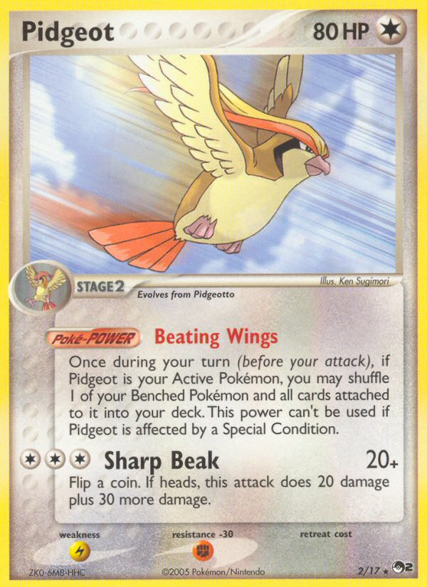 Pidgeot (2/17) [POP Series 2] | Tables and Towers