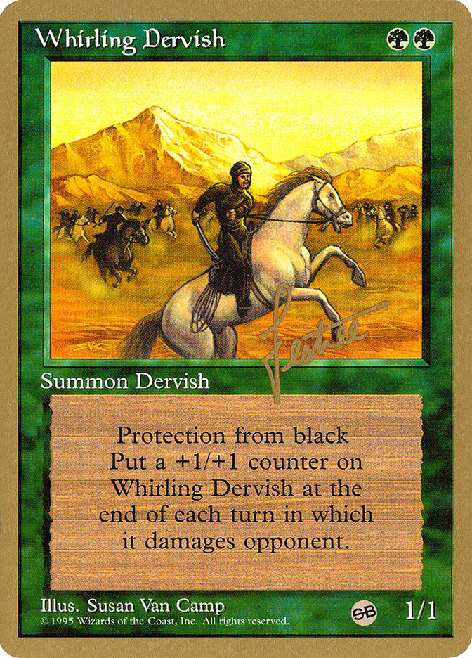 Whirling Dervish (Bertrand Lestree) (SB) [Pro Tour Collector Set] | Tables and Towers