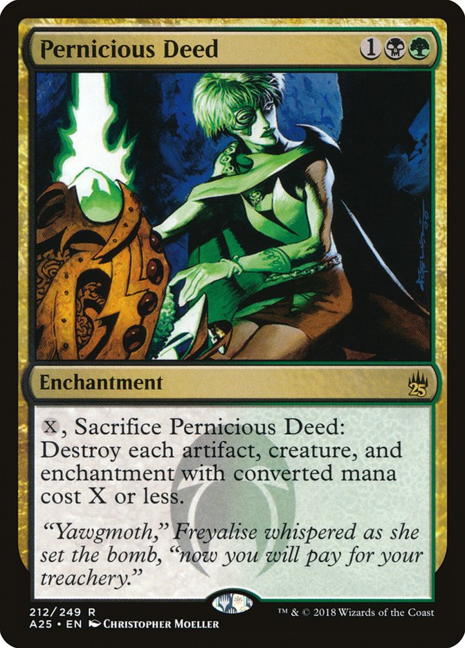 Pernicious Deed [Masters 25] | Tables and Towers