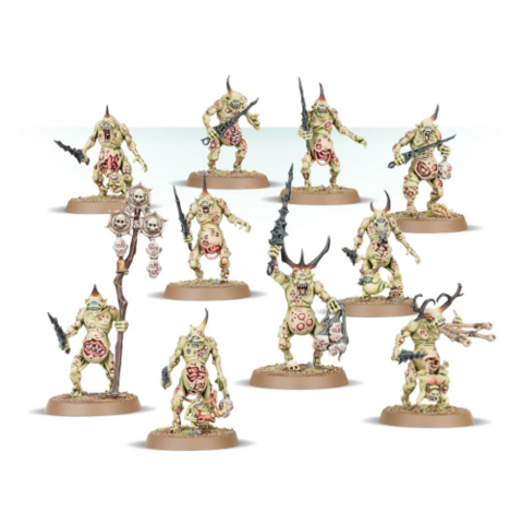 Daemons of Nurgle Plaguebearers | Tables and Towers