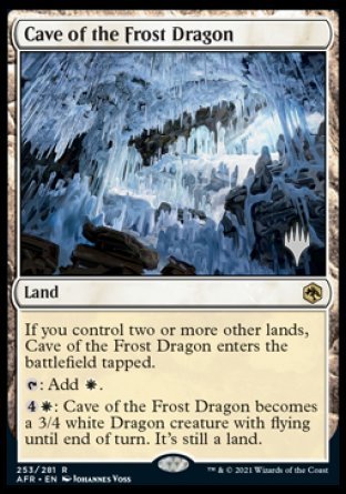 Cave of the Frost Dragon (Promo Pack) [Dungeons & Dragons: Adventures in the Forgotten Realms Promos] | Tables and Towers