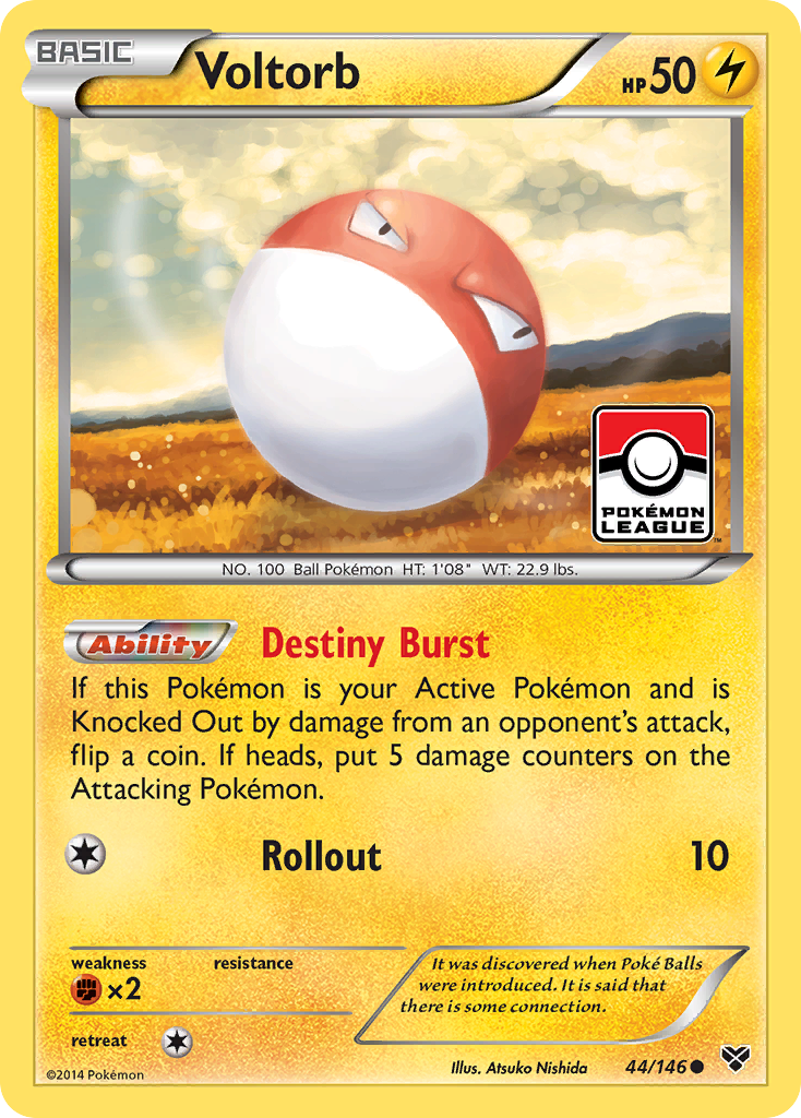 Voltorb (44/146) [XY: Base Set] | Tables and Towers