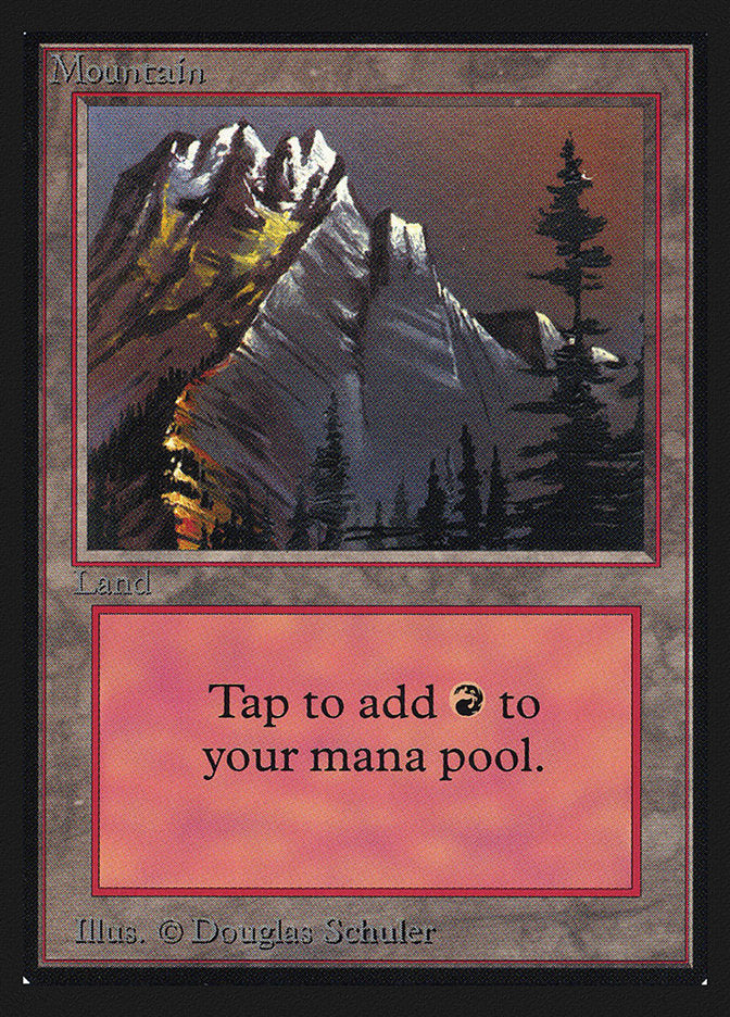 Mountain (Snow Top / Highest Point on Left) [International Collectors' Edition] | Tables and Towers