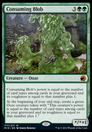 Consuming Blob (Promo Pack) [Innistrad: Midnight Hunt Promos] | Tables and Towers