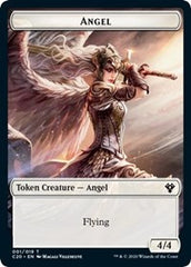 Angel // Elemental (010) Double-Sided Token [Commander 2020 Tokens] | Tables and Towers