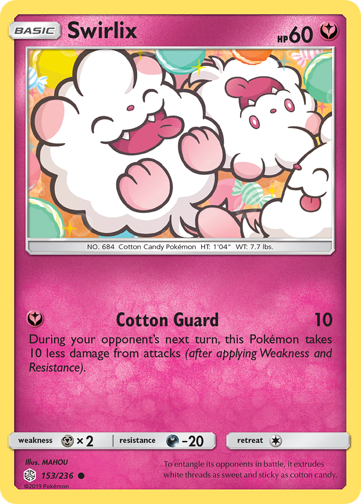 Swirlix (153/236) [Sun & Moon: Cosmic Eclipse] | Tables and Towers