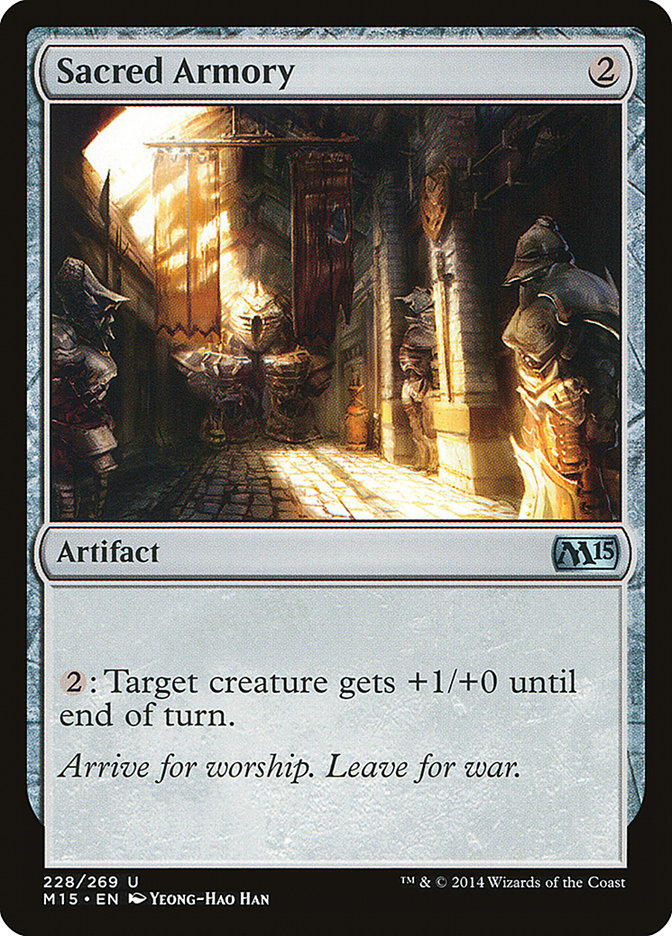 Sacred Armory [Magic 2015] | Tables and Towers