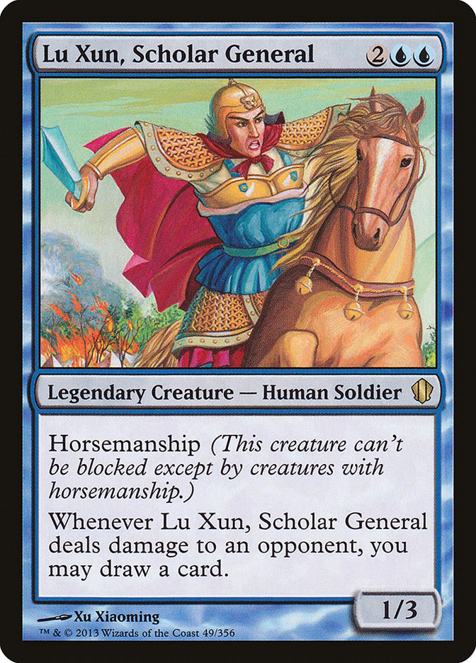 Lu Xun, Scholar General [Commander 2013] | Tables and Towers