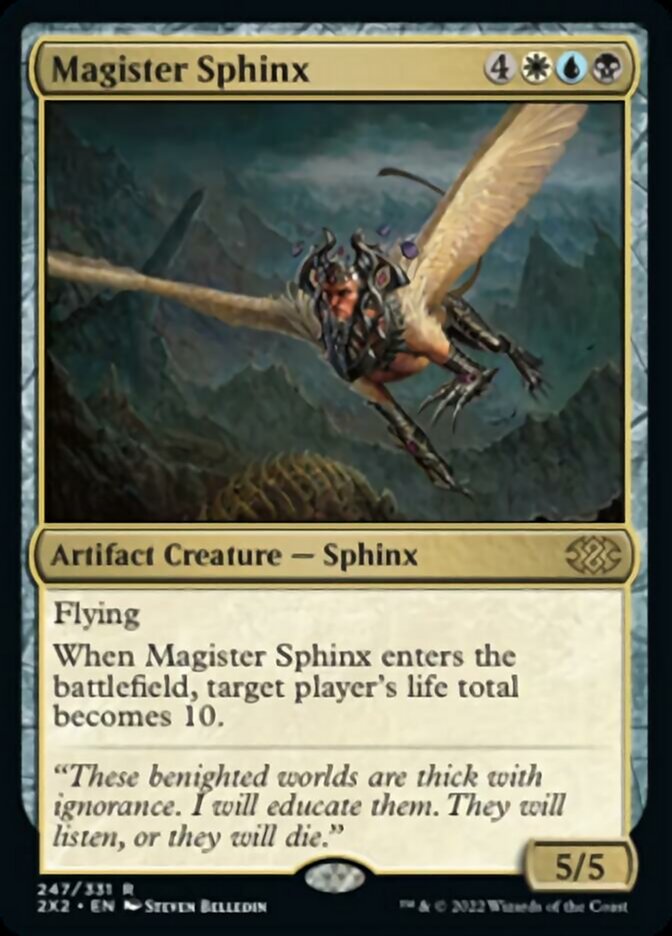 Magister Sphinx [Double Masters 2022] | Tables and Towers