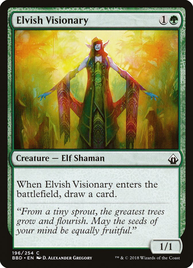 Elvish Visionary [Battlebond] | Tables and Towers