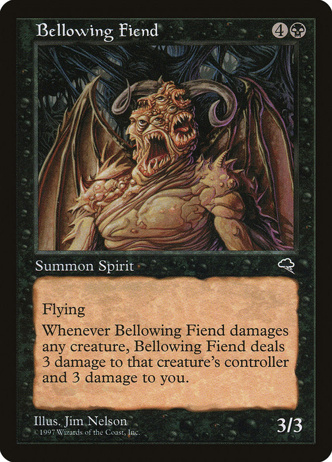 Bellowing Fiend [Tempest] | Tables and Towers