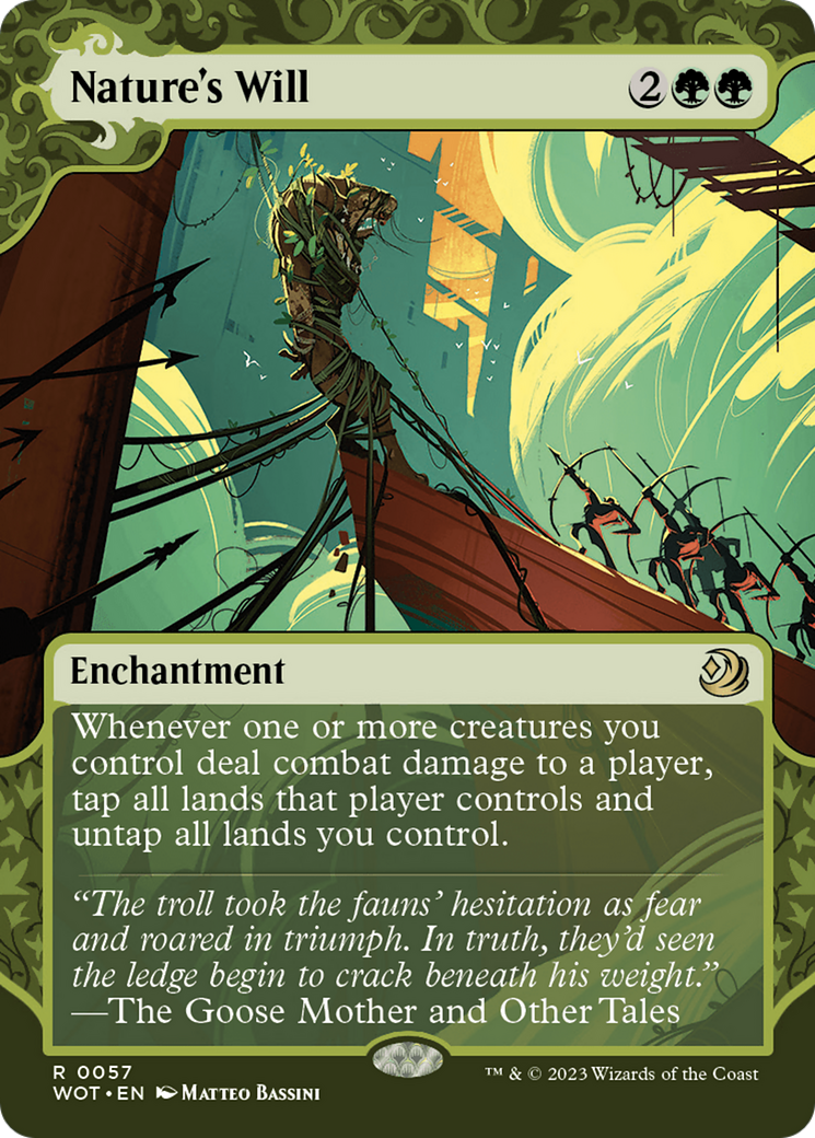 Nature's Will [Wilds of Eldraine: Enchanting Tales] | Tables and Towers