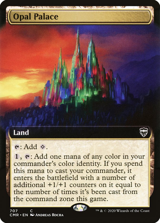 Opal Palace (Extended Art) [Commander Legends] | Tables and Towers