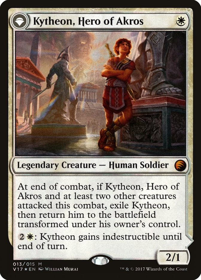 Kytheon, Hero of Akros // Gideon, Battle-Forged [From the Vault: Transform] | Tables and Towers