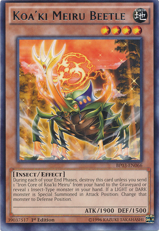 Koa'ki Meiru Beetle [BP03-EN066] Rare | Tables and Towers